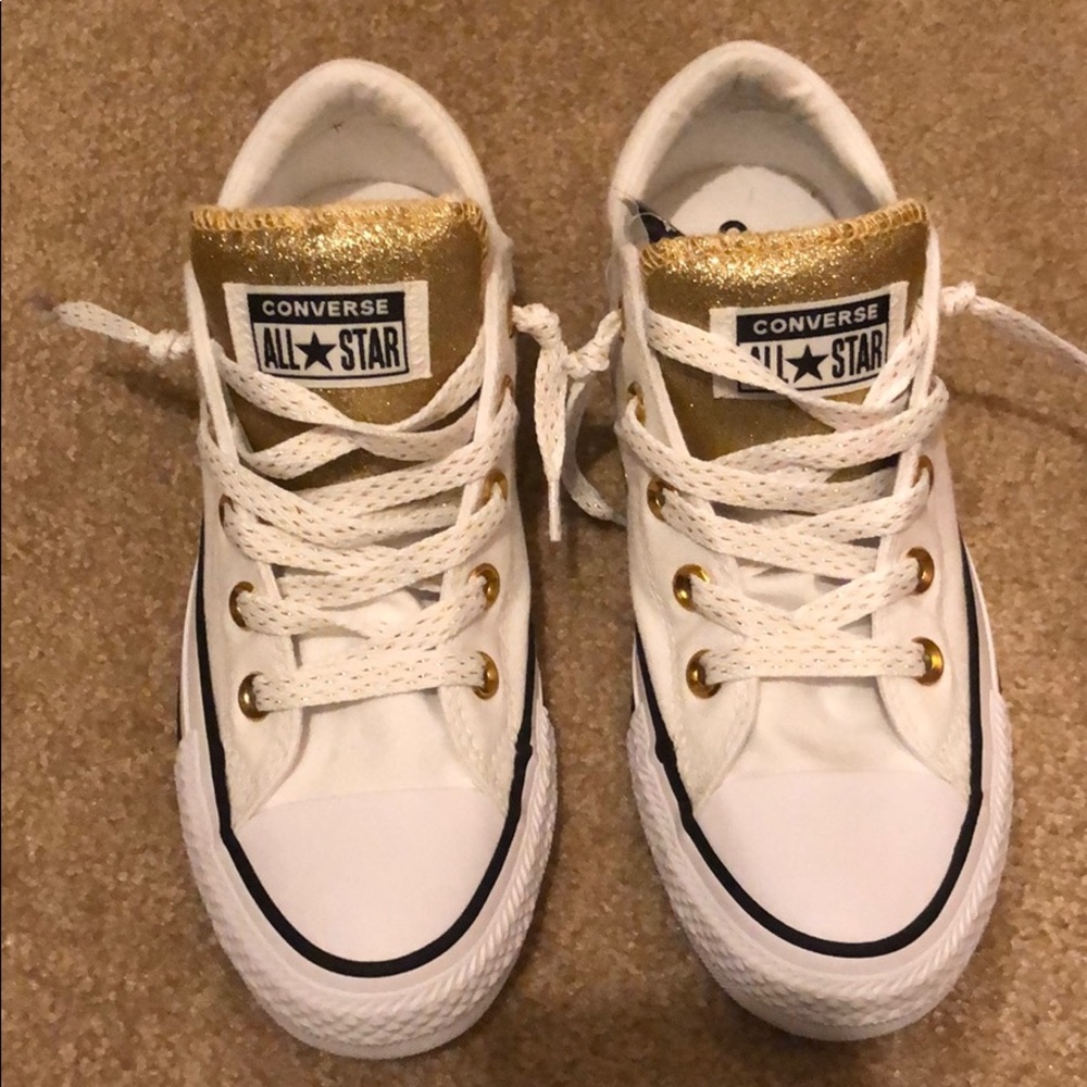 Womens Converse Chuck Taylor All Star Madison Gold